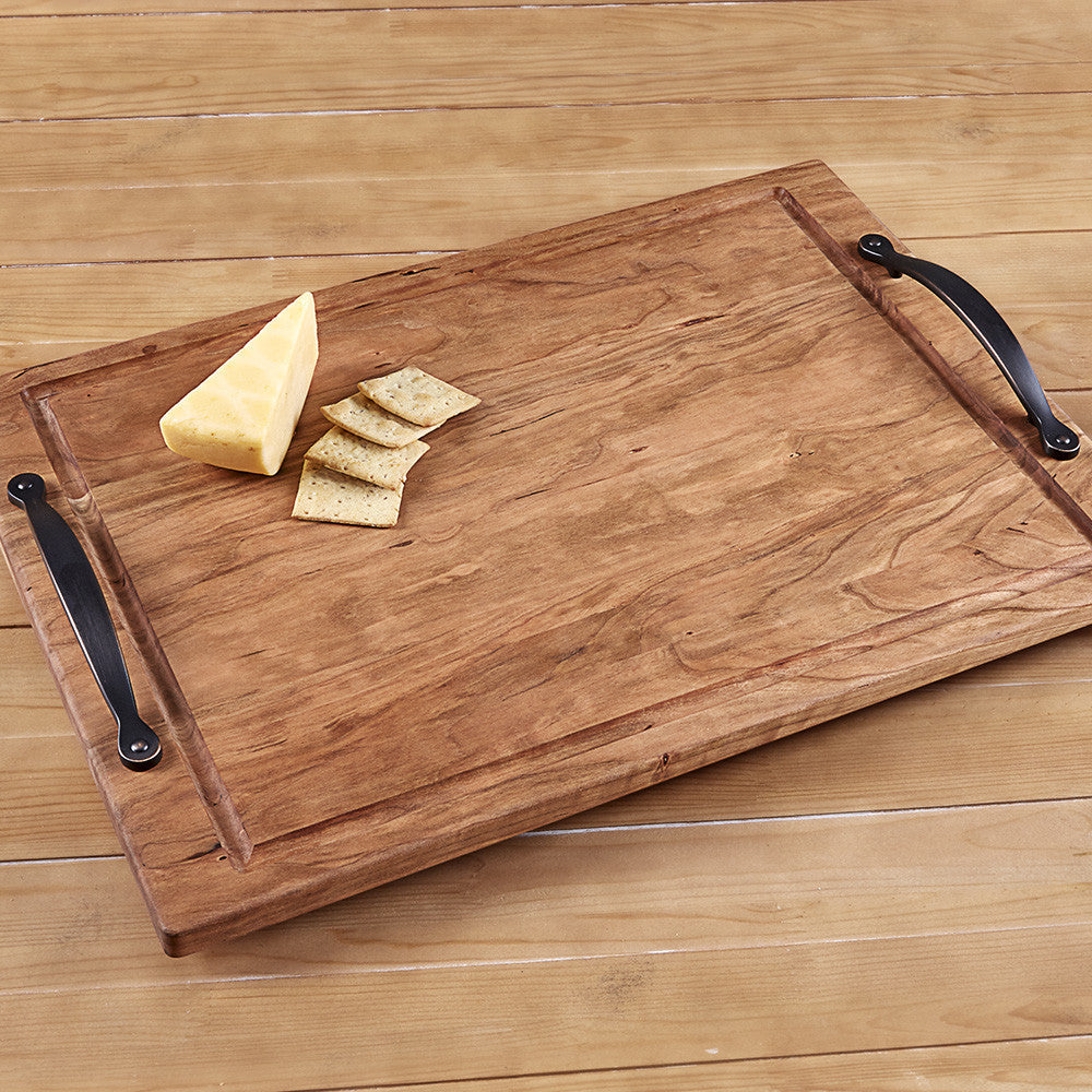 Natural Cherry Serving Tray