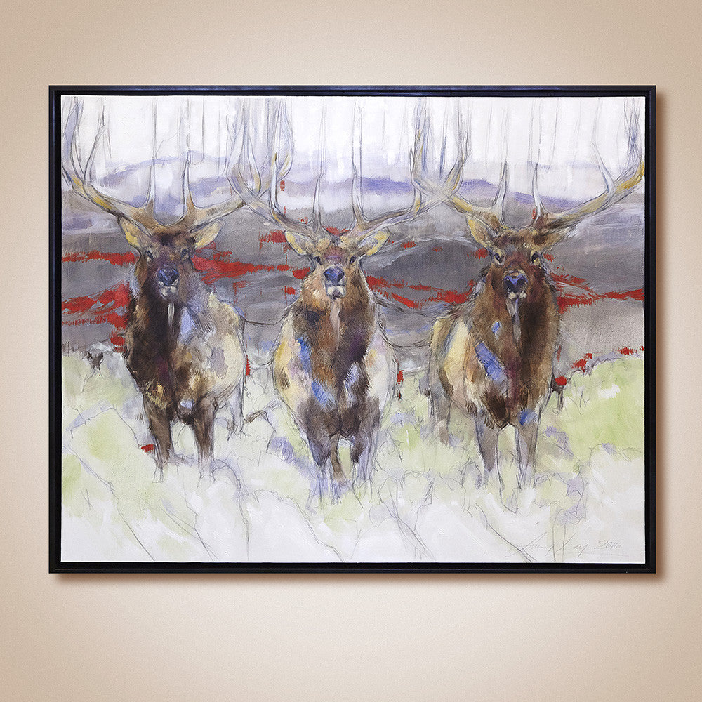 "The Majestics" Original Oil Painting by Amy Lay