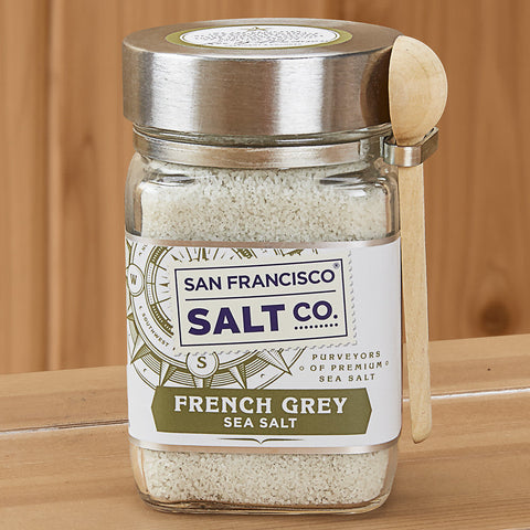 San Francisco Salt Co. Gourmet Sea Salt, French Grey