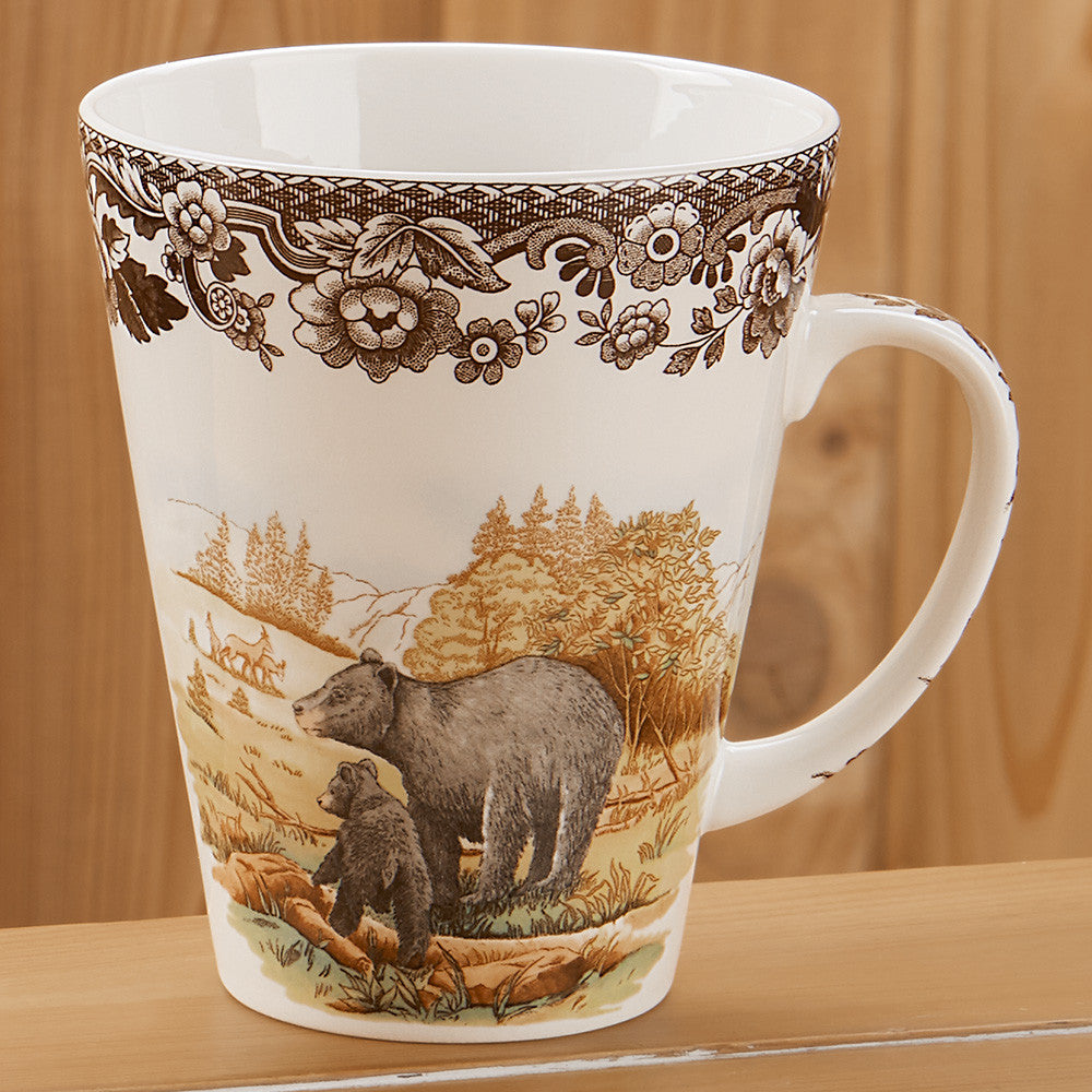 Spode Porcelain Woodland Bear Mug