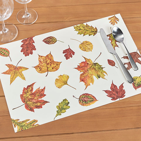 Hester & Cook Paper Placemats, Fall Foliage