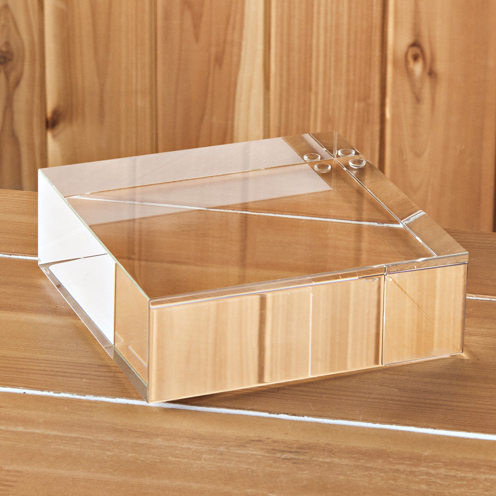 Crystal Cube Riser – To The Nines Manitowish Waters