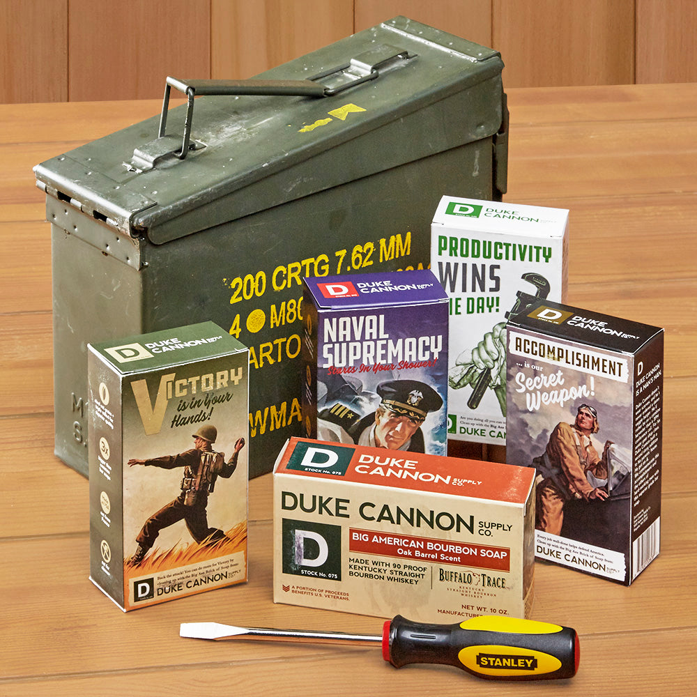 Duke Cannon Limited Edition U.S. Military Field Box Gift Set