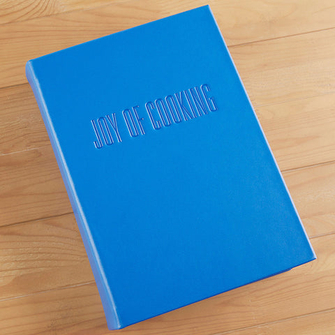 "Joy of Cooking" Leather-Bound Book by Irma Rombauer and Marion Rombauer Becker