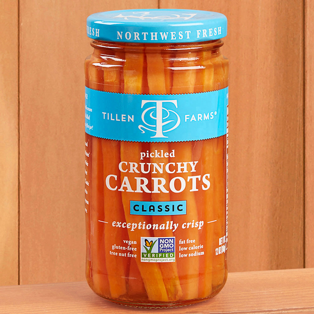 Stonewall Kitchen Tillen Farms Pickled Crunchy Carrots - 12 oz