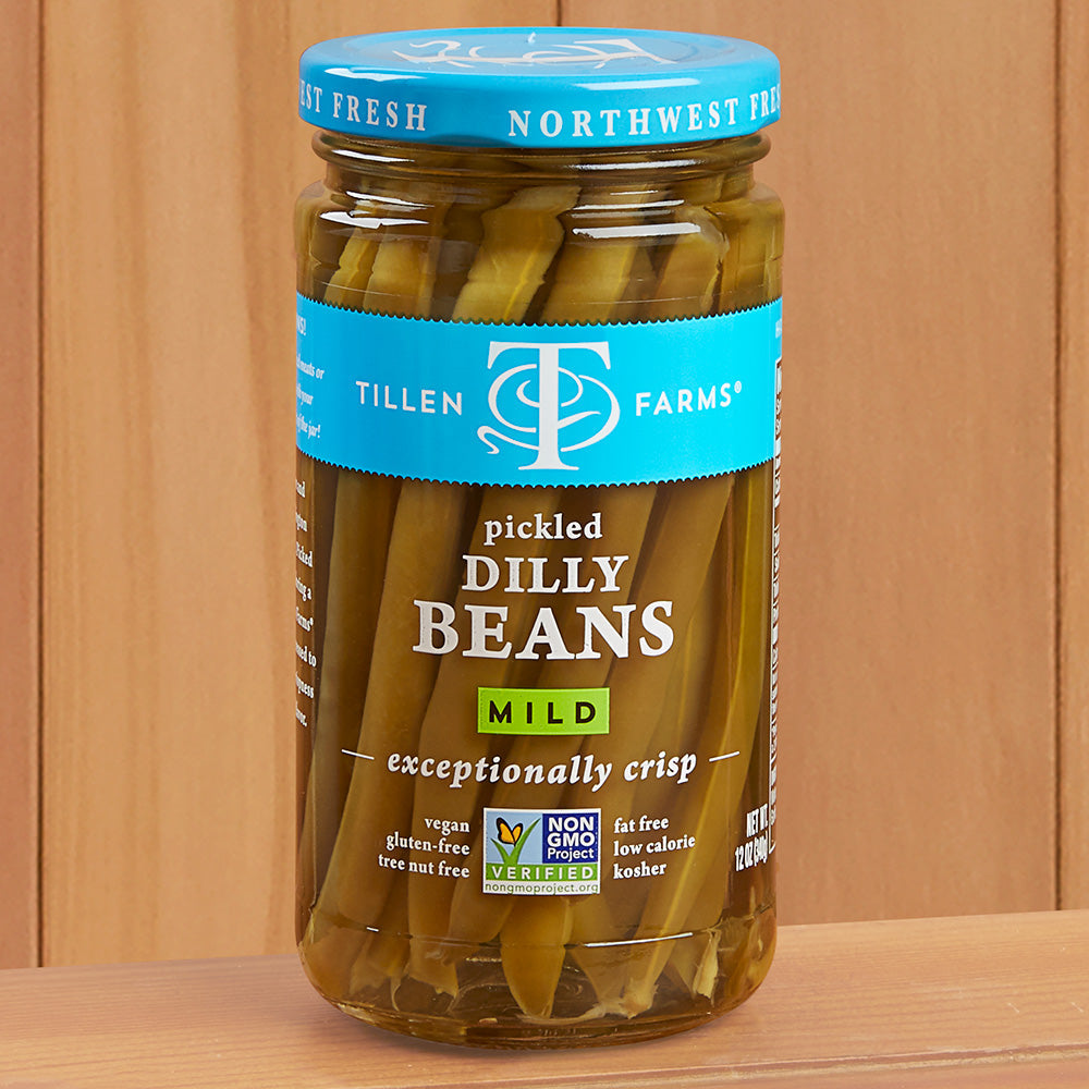 Stonewall Kitchen Tillen Farms Pickled Dilly Beans, Mild - 12 oz