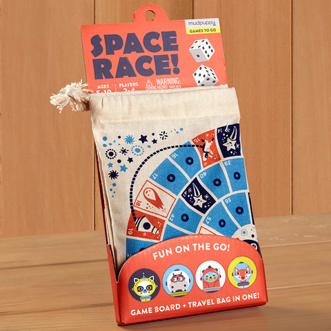 Mudpuppy Space Race! Travel Game