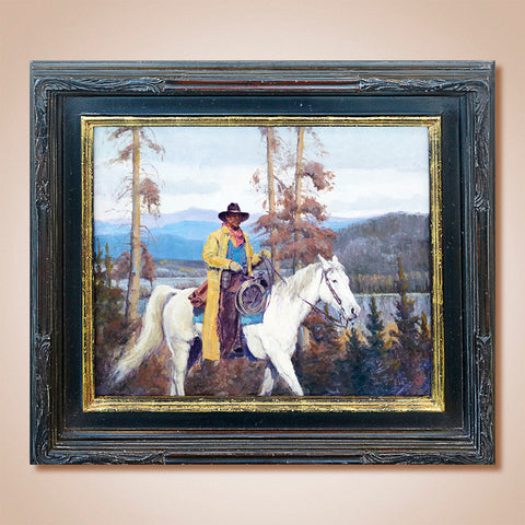 "Probably Gonna Rain" Original Oil Painting by John DeMott