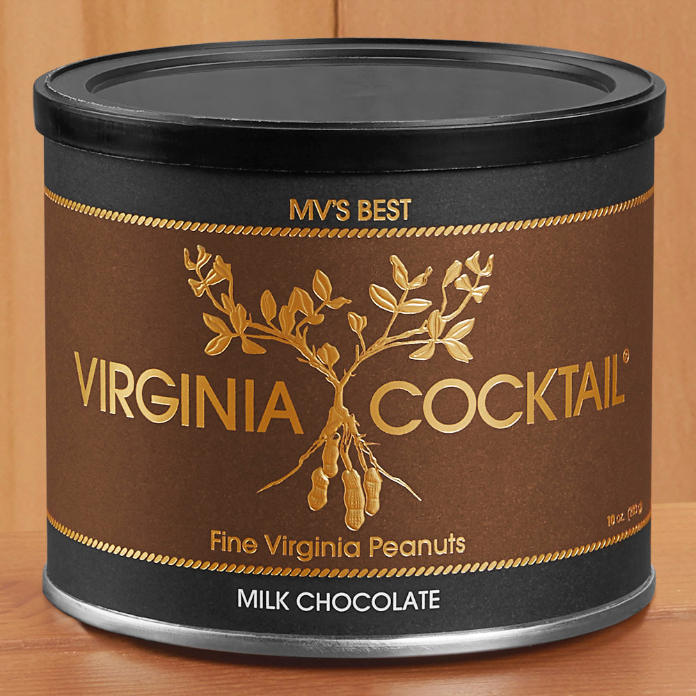 Virginia Cocktail Peanuts, Milk Chocolate - 10 and 22 oz