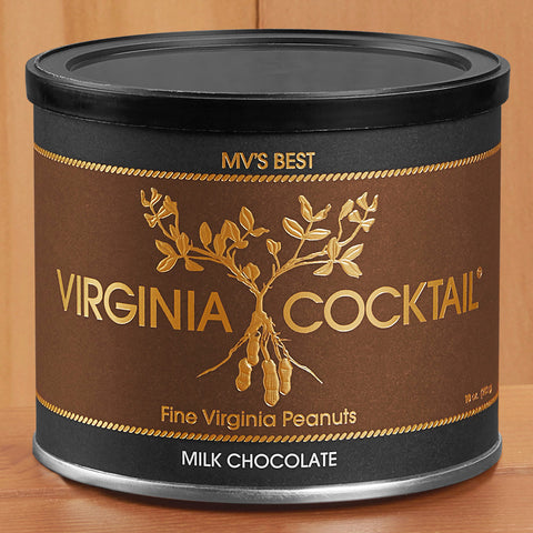Virginia Cocktail Peanuts, Milk Chocolate - 10 and 22 oz