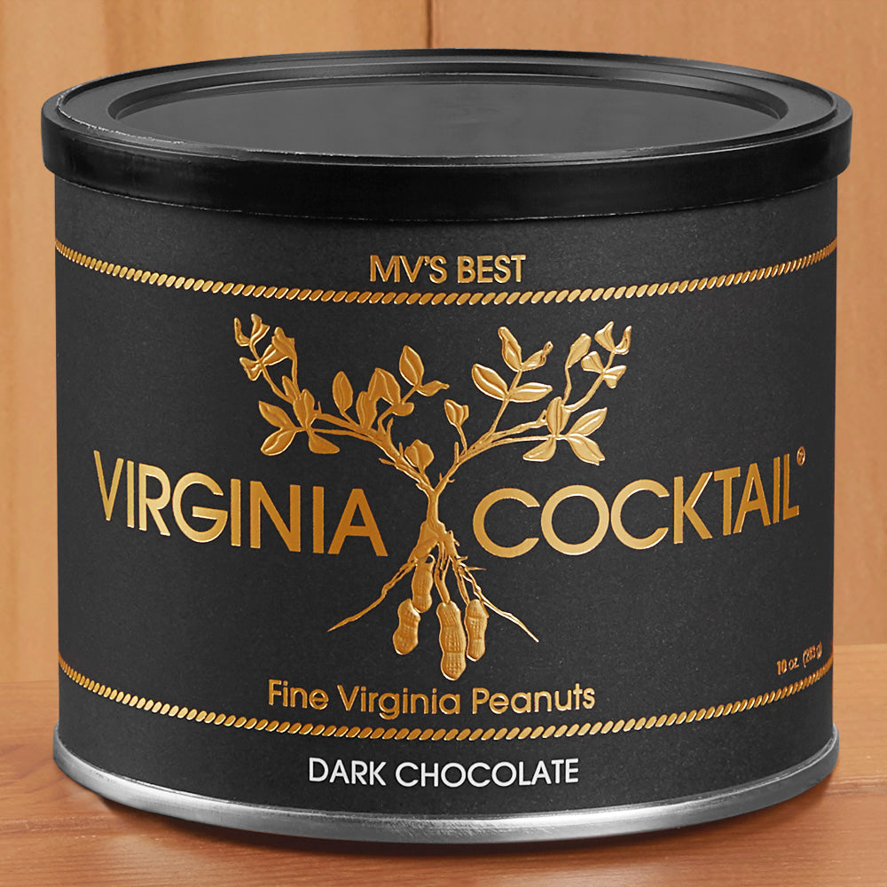 Virginia Cocktail Peanuts, Dark Chocolate - 10 and 22 oz