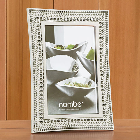 Nambe Beaded Picture Frame