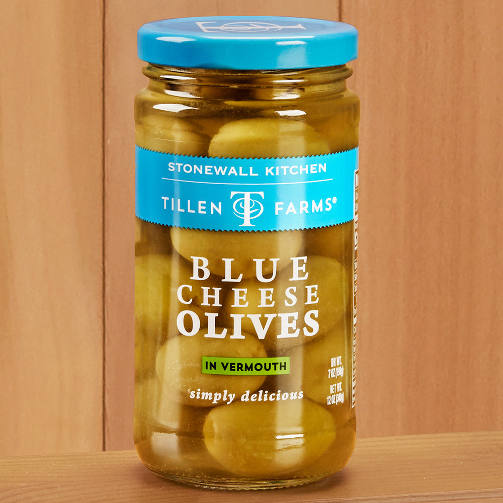 Stonewall Kitchen Tillen Farms Blue Cheese Olives - 12 oz