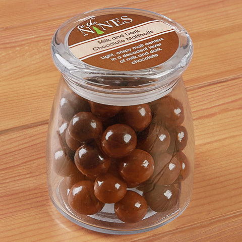 To the Nines Chocolate Maltballs