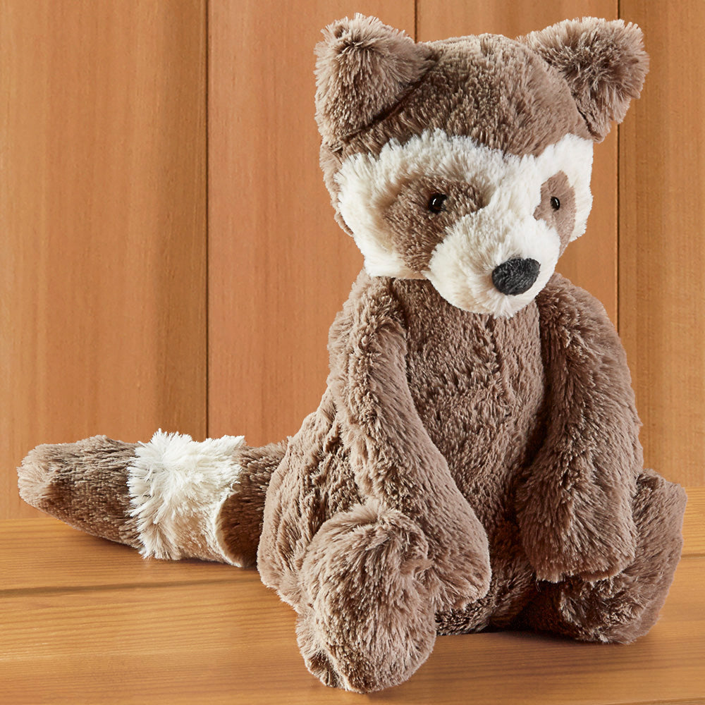 Jellycat Stuffed Animal Plush Toy, Bashful Raccoon