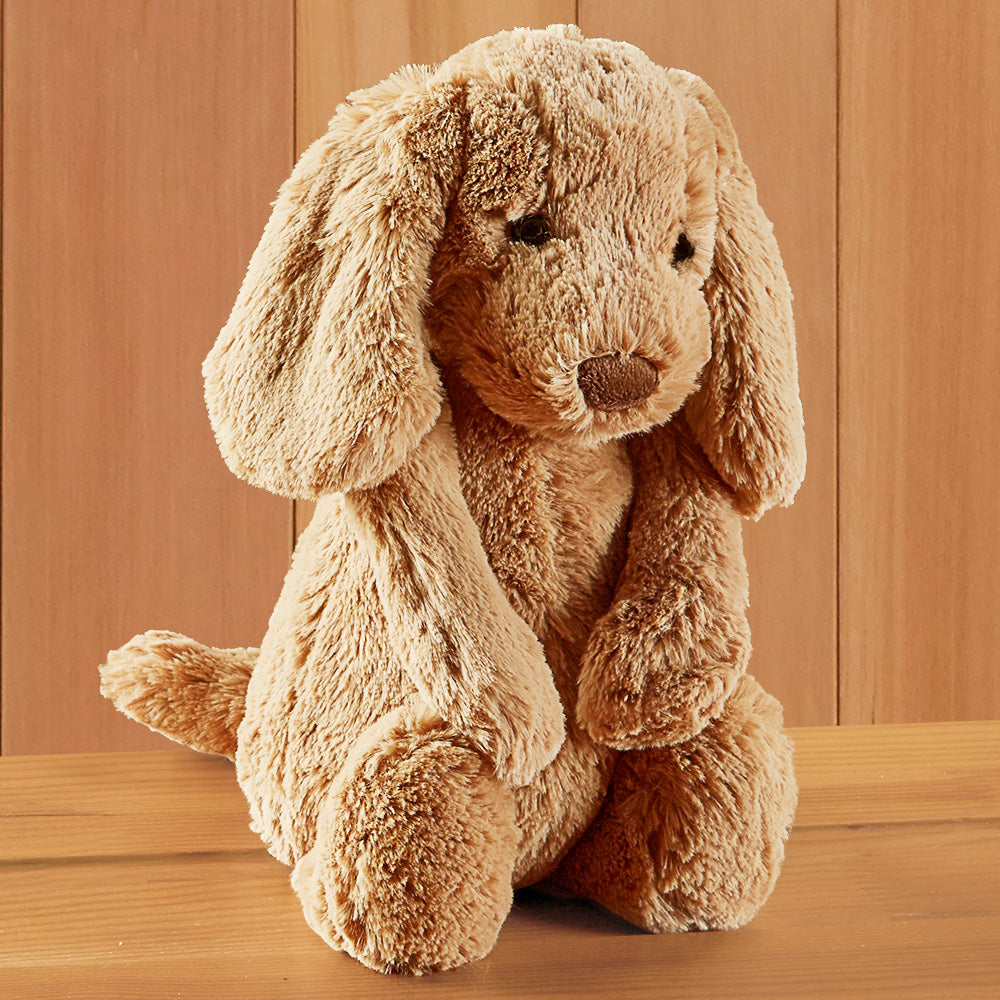 Jellycat Stuffed Animal Plush Toy, Bashful Toffee Puppy