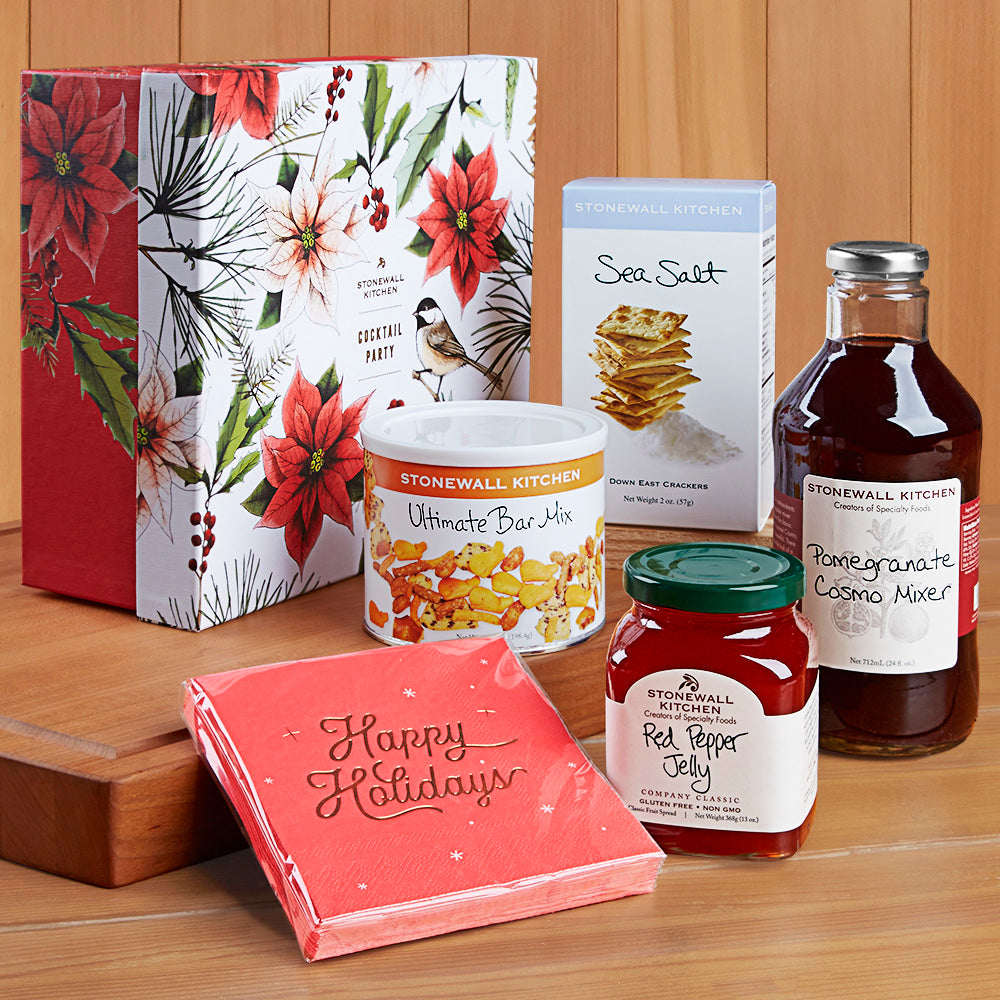 Stonewall Kitchen Holiday Cocktail Party Gift Box