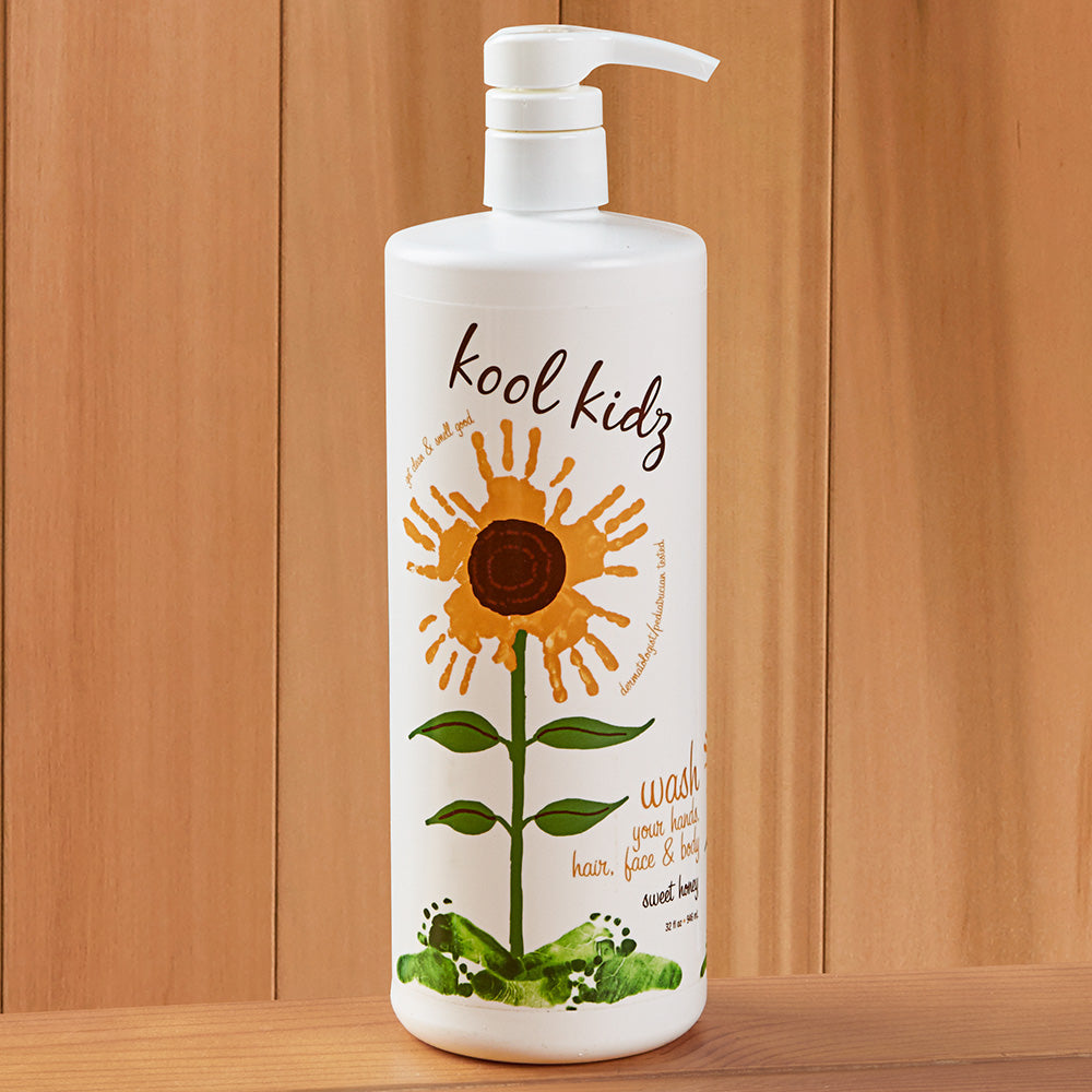 Kool Kidz Hair & Body Wash, Sweet Honey