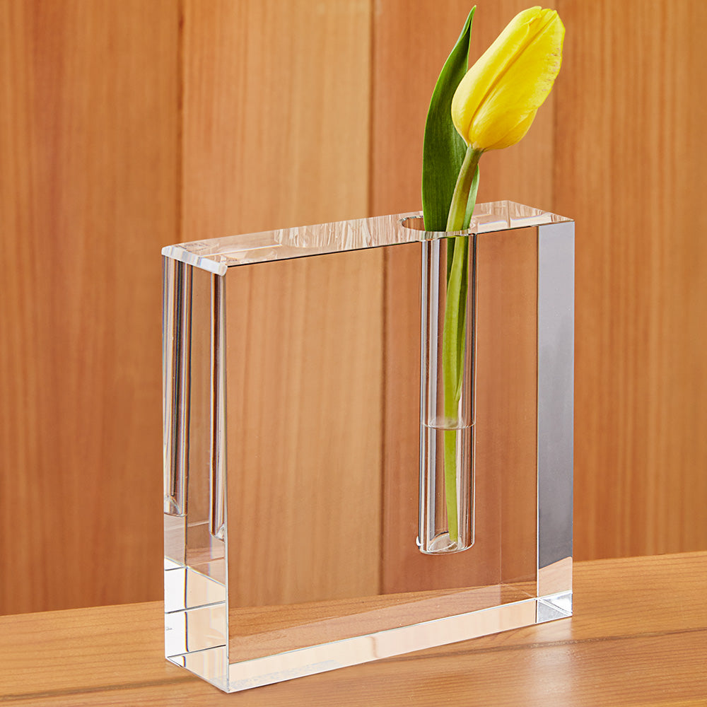 Badash Handcrafted Crystal Flower Bud Vase