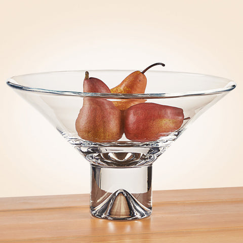 Badash Mouth Blown Crystal Fruit Bowl