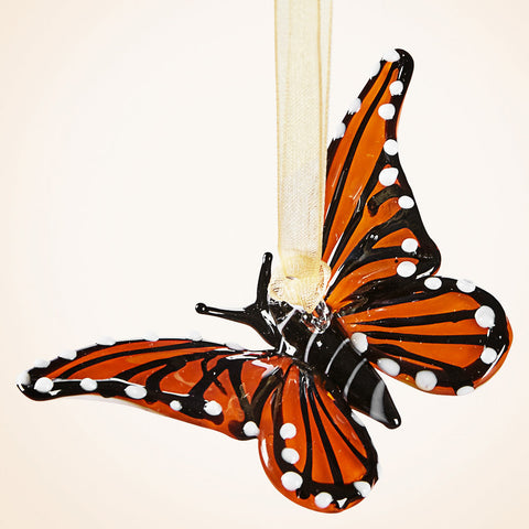 Dynasty Gallery Glass Ornament - Butterfly