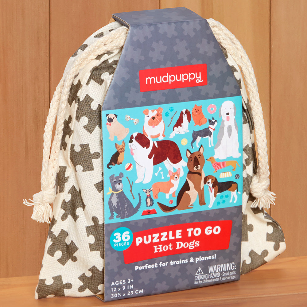 Mudpuppy Puzzle To Go, 36 Pieces