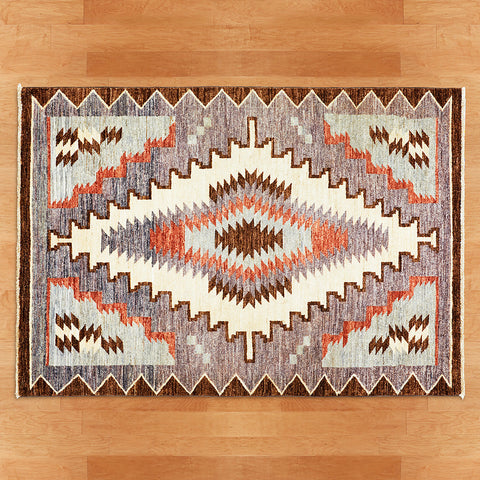 Kismet "Mountain Modern" Rug, Navajo Grey - 3' x 5'