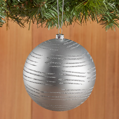 Sparkle Swirl Ornament - 4"