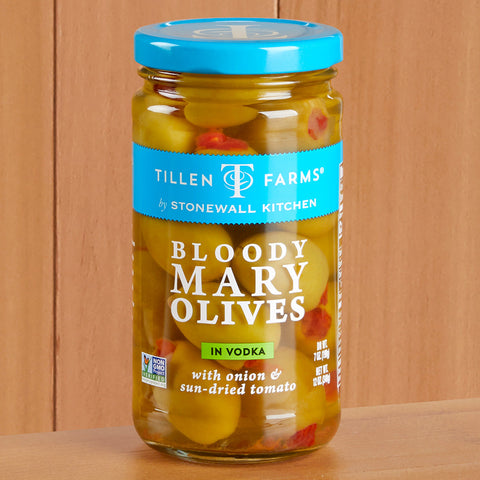 Stonewall Kitchen Tillen Farms Bloody Mary Olives - 12 oz