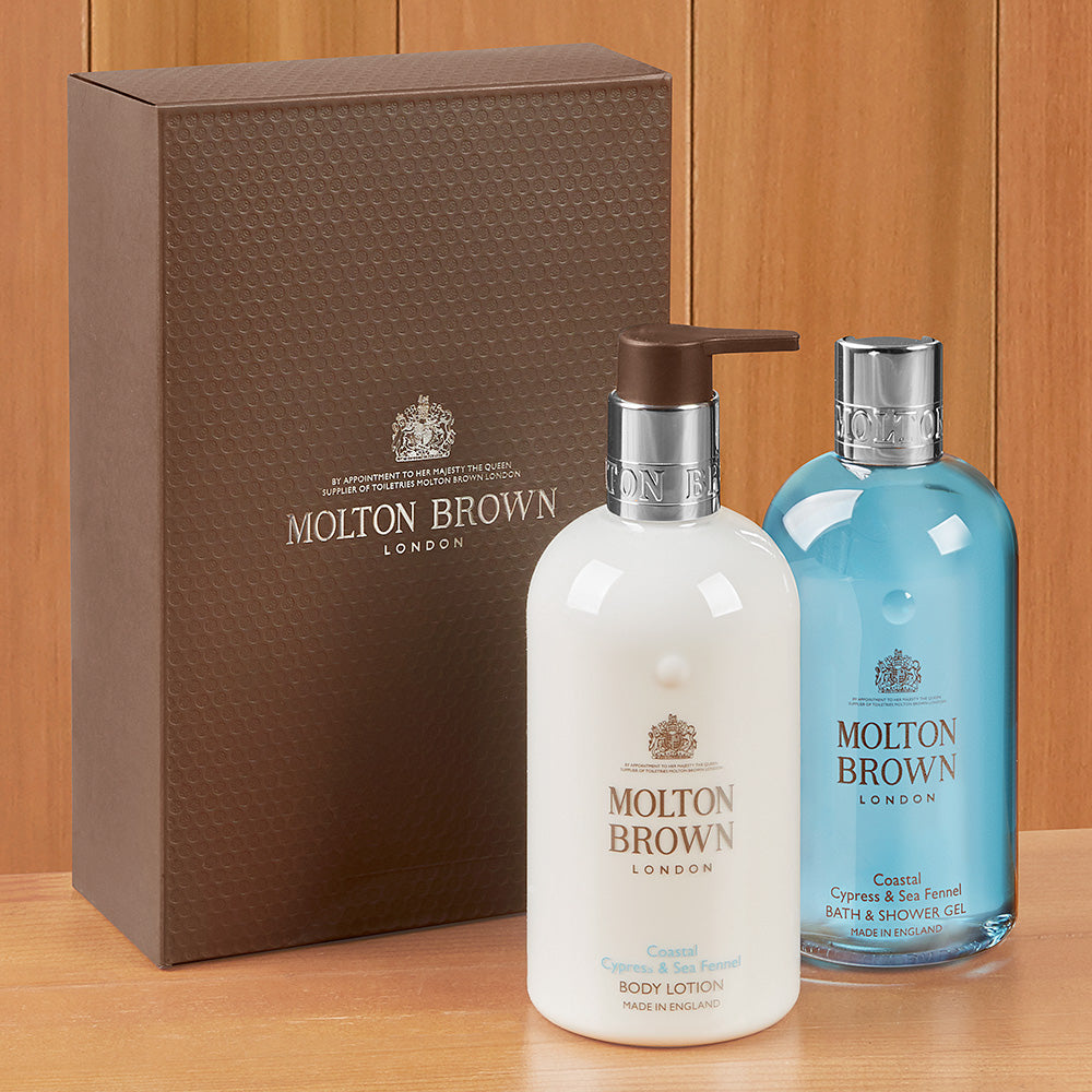 Molton Brown Shower Gel/Body Lotion, Coastal Cypress & Sea Fennel
