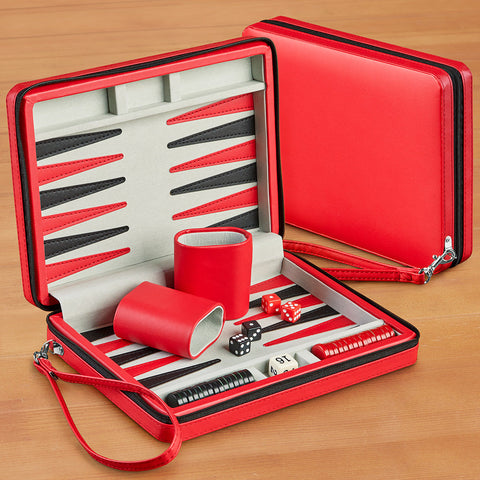 Brouk & Co Travel Backgammon Set