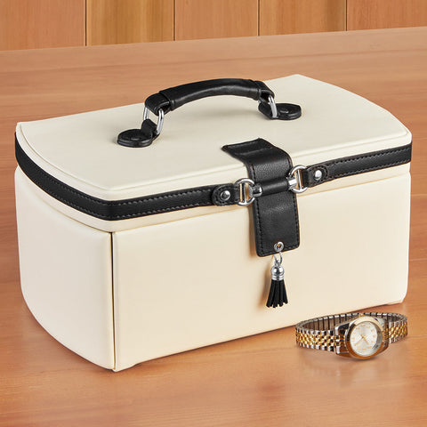 Brouk & Co "Sara" Vegan Leather Traveling Jewelry Box