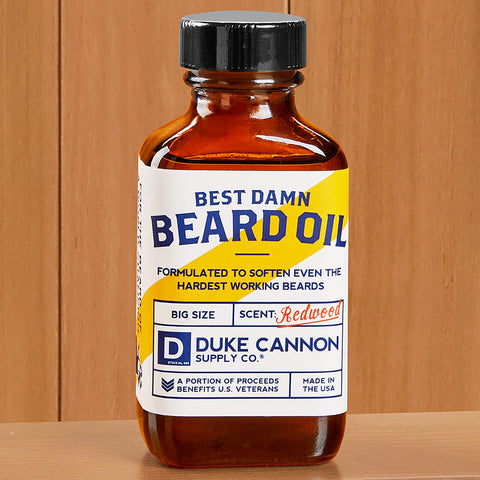 Duke Cannon Best Damn Beard Oil