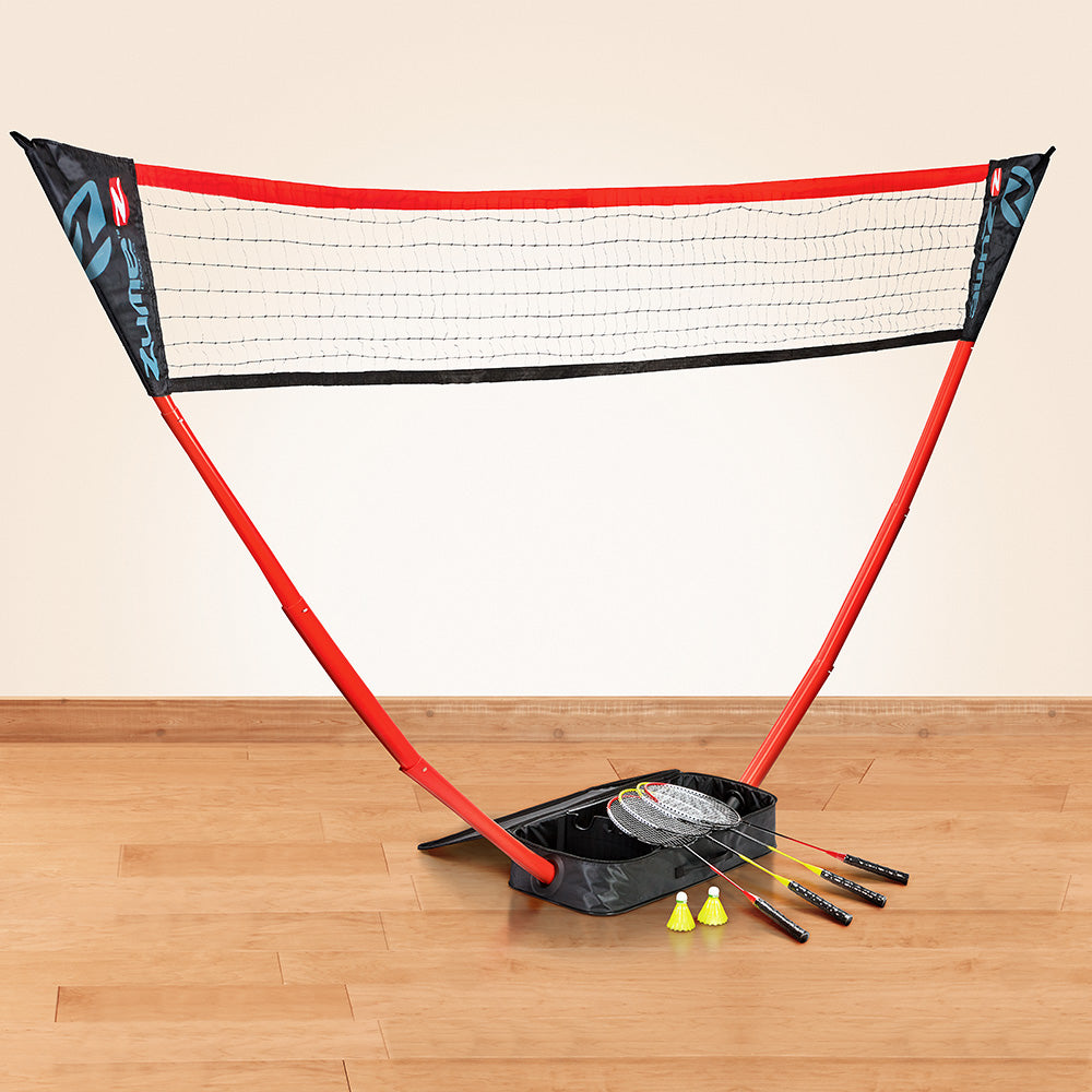 Zume Games Easy-up Portable Badminton Set