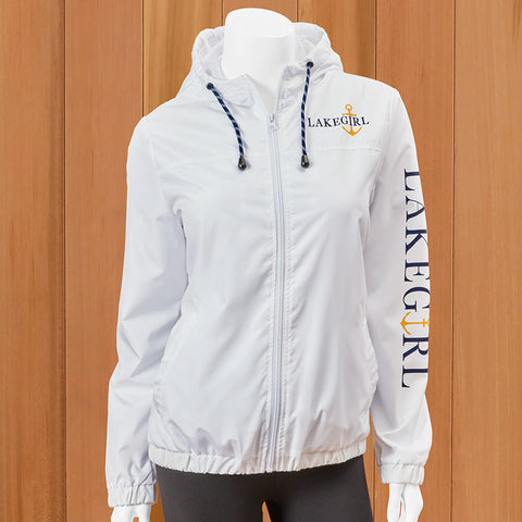 Lakegirl Women's Full Zip Windbreaker Jacket