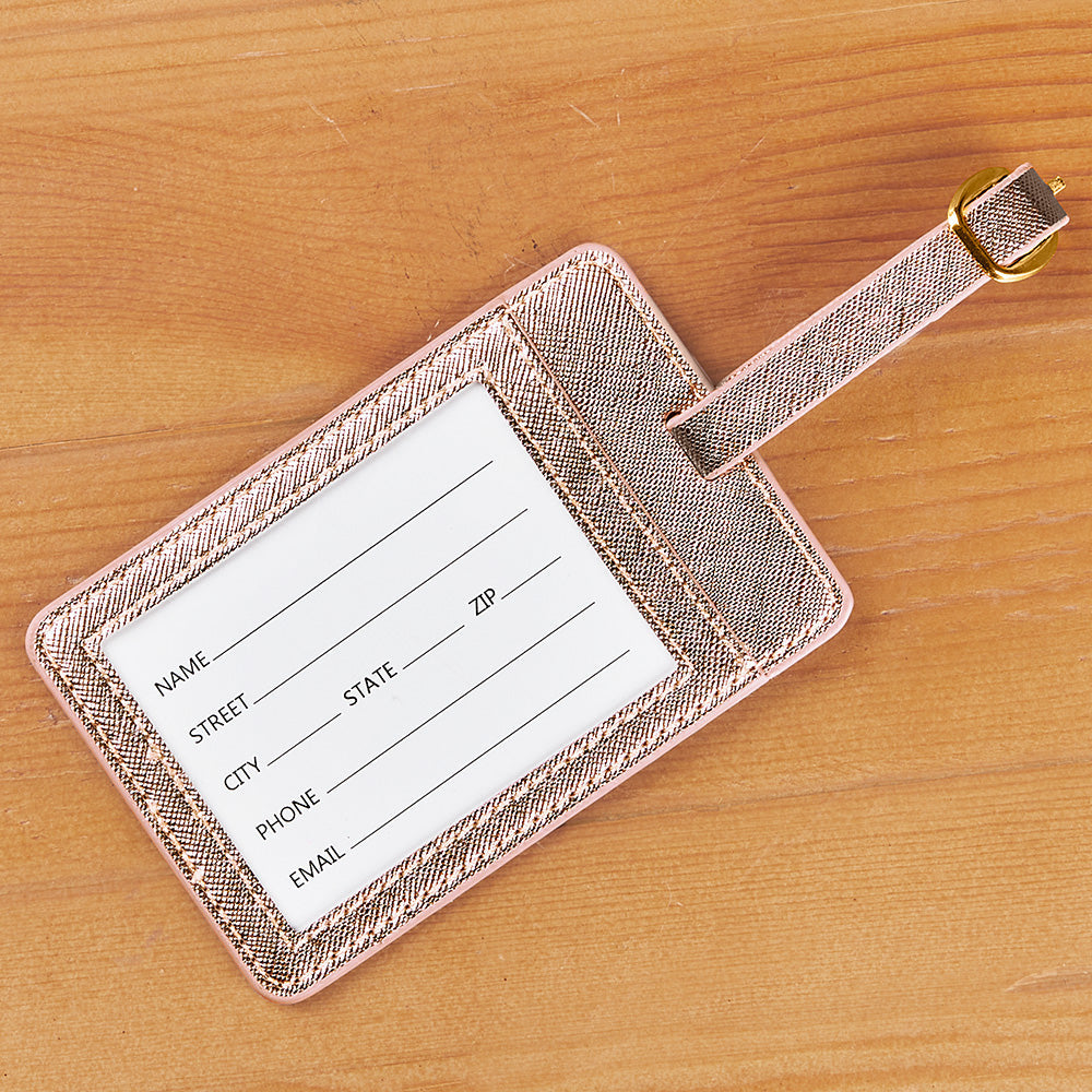 Mary Square "Mr. & Mrs." Luggage Tags