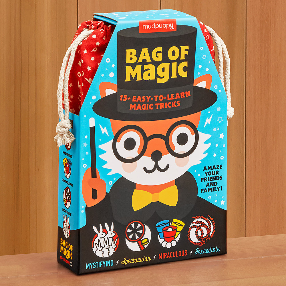 Mudpuppy Bag of Magic Set for Beginner Magicians