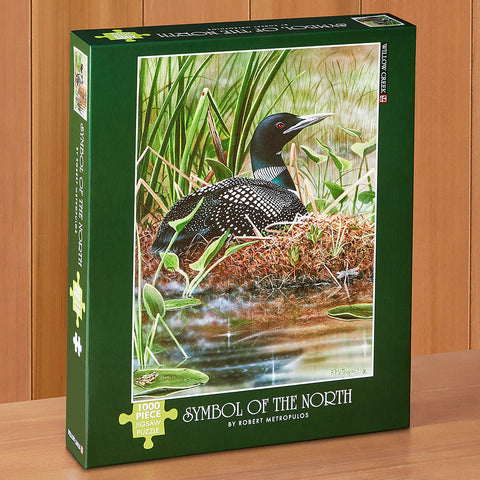 Willow Creek Press 1,000 Piece Jigsaw Puzzle, "Symbol of the North" by Robert Metropulos