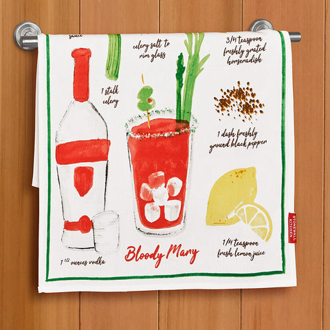 Stonewall Kitchen Tea Towel, Bloody Mary