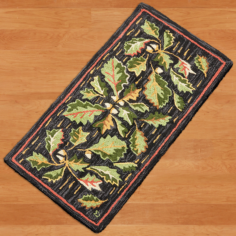 Chandler 4 Corners 2' x 4' Hooked Rug, Acorns & Leaves – To The Nines ...