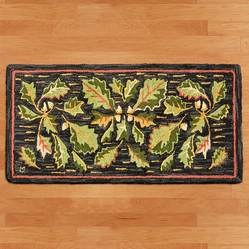 Chandler 4 Corners 2' x 4' Hooked Rug, Acorns & Leaves – To The Nines ...