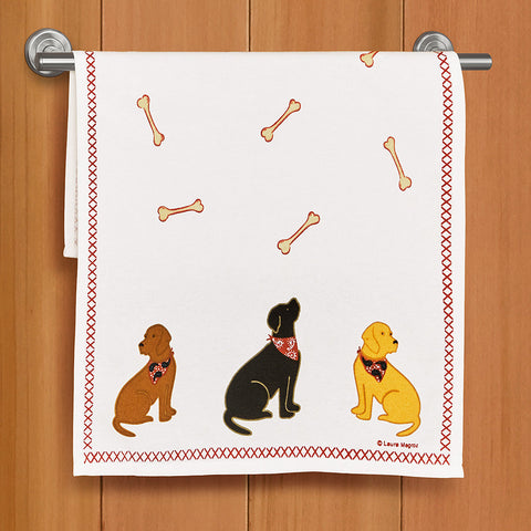Chandler 4 Corners Kitchen Tea Towel, Luncheon Lab
