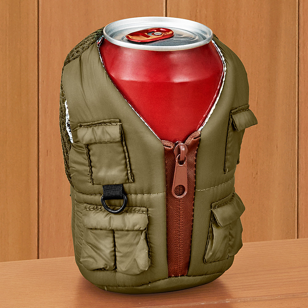 Puffin Insulated Vest Can Koozie – To The Nines Manitowish Waters
