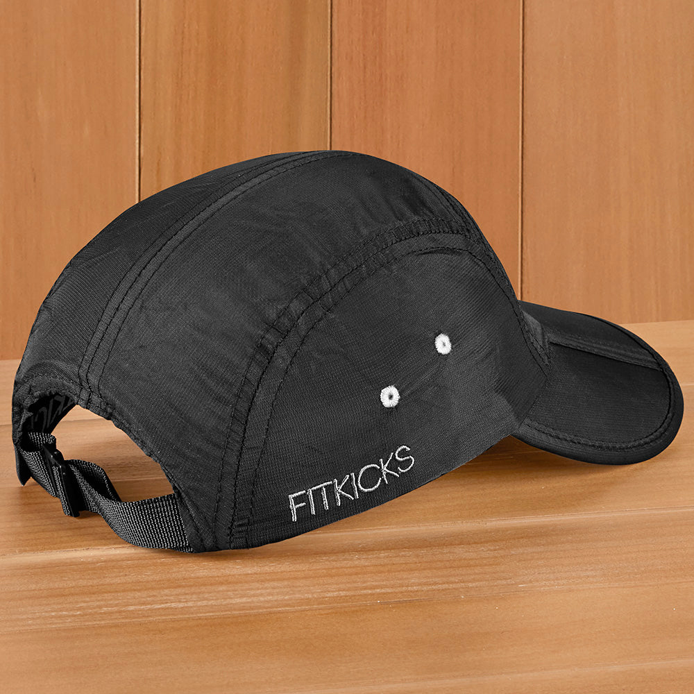 Fitkicks Folding Cap - Black