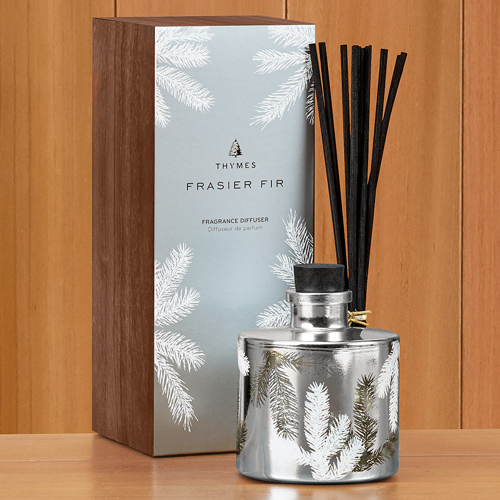 Thymes Frasier Fir Statement Collection Scented Oil Fragrance Diffuser, Petite