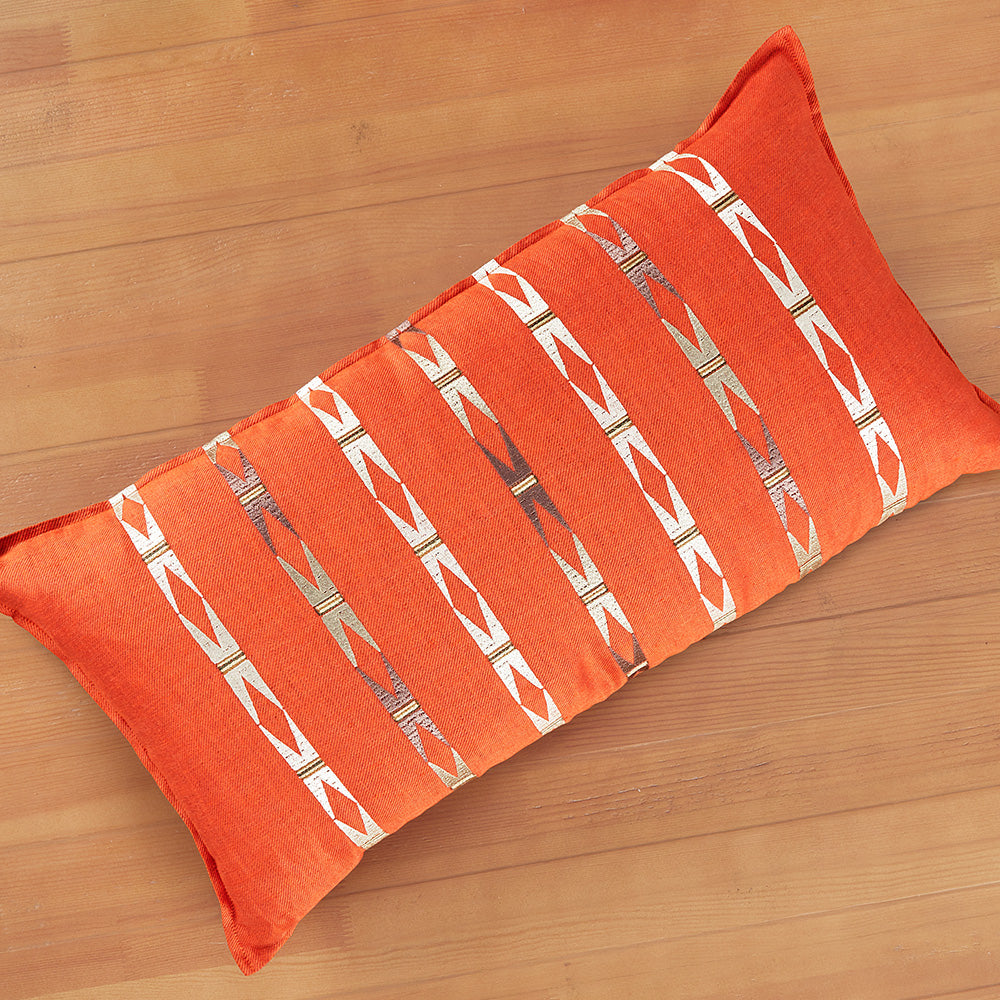 Coral & Tusk 14" x 26" Embroidered Linen Accent Pillow, Laramie Stripe