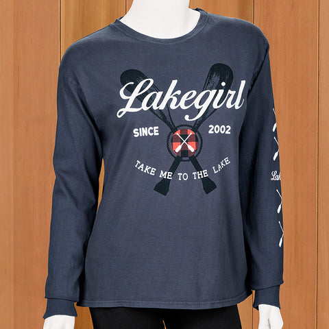 Lakegirl Women's "Take Me to the Lake" Long Sleeve Tee