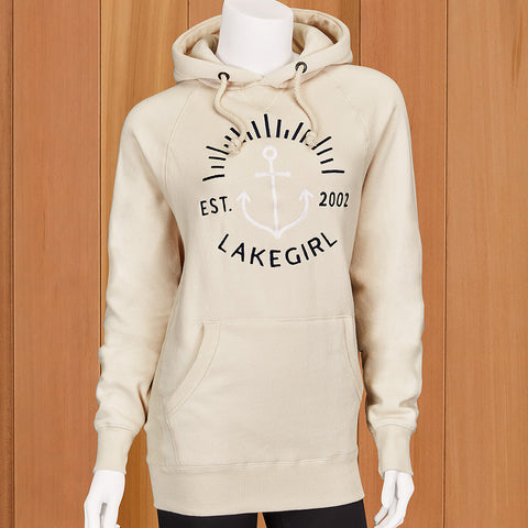 Lakegirl Women's Sanded Fleece Sun Rays Hoodie
