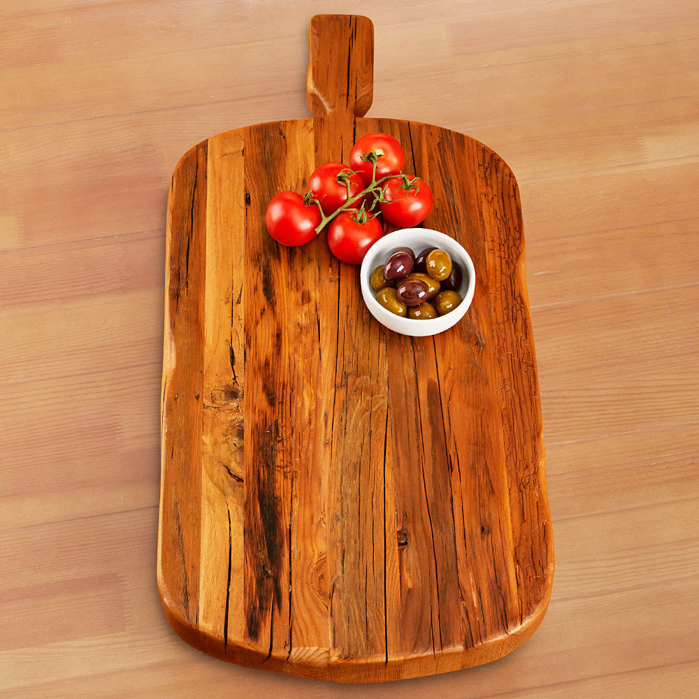 etúHOME Wood Footed Serving Board