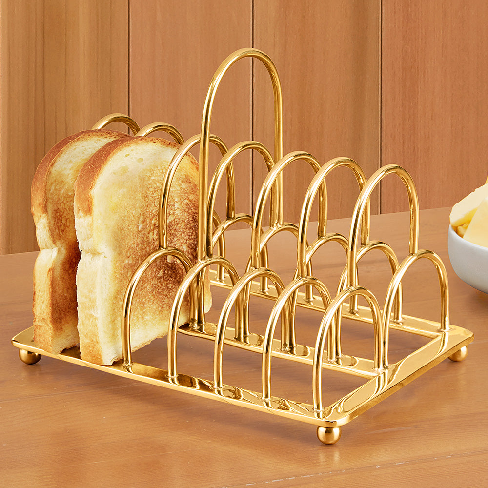 Brass Toast Rack